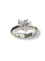 Anello Gioielleria Sorrentino Donna Lab Grown Diamonds in Oro bianco Diamante Lab Grown 1.02 Ct 1LBSL6 - 1LBSL6